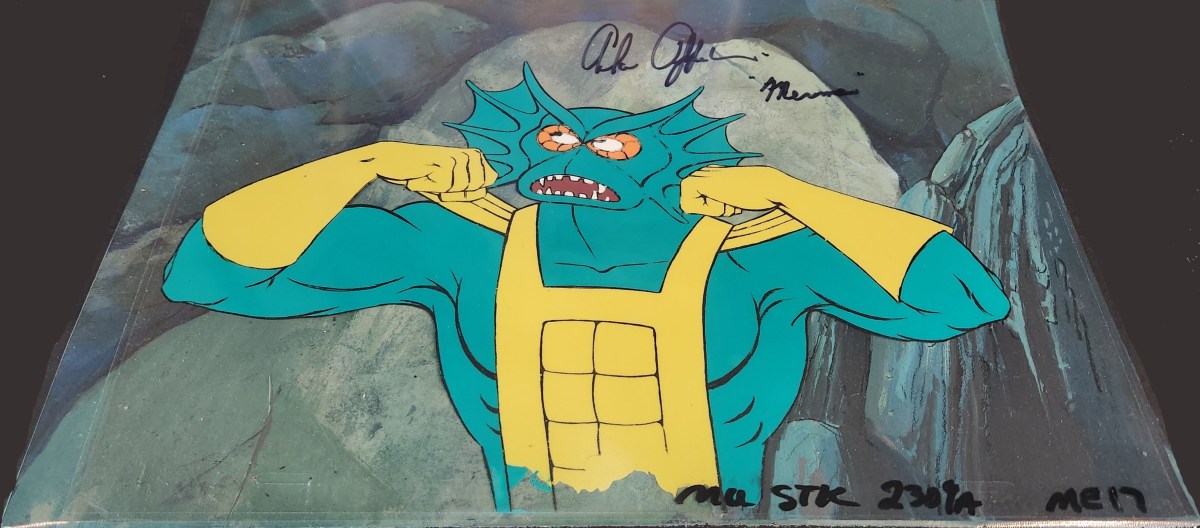 From the Archives: Mer-Man animation&nbsp;cel