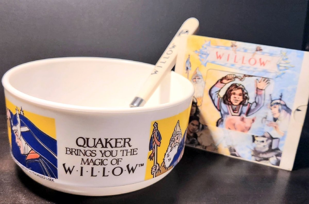 From the Archives: Quaker Willow Cereal set & Magic&nbsp;Trick