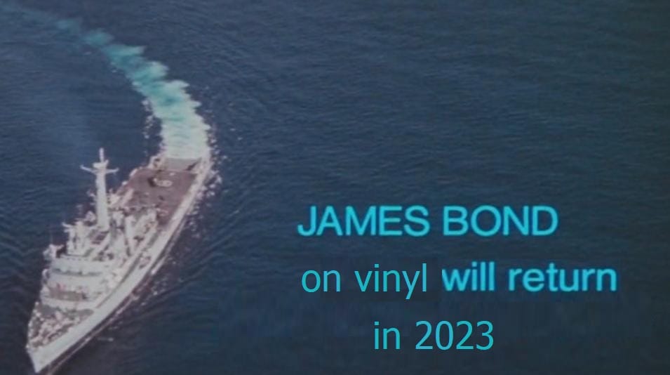 From the Archives: James Bond on Vinyl will&nbsp;return