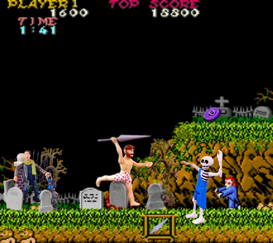 From the Archives: Ghosts ‘n Goblins Arthur (Underwear&nbsp;version)
