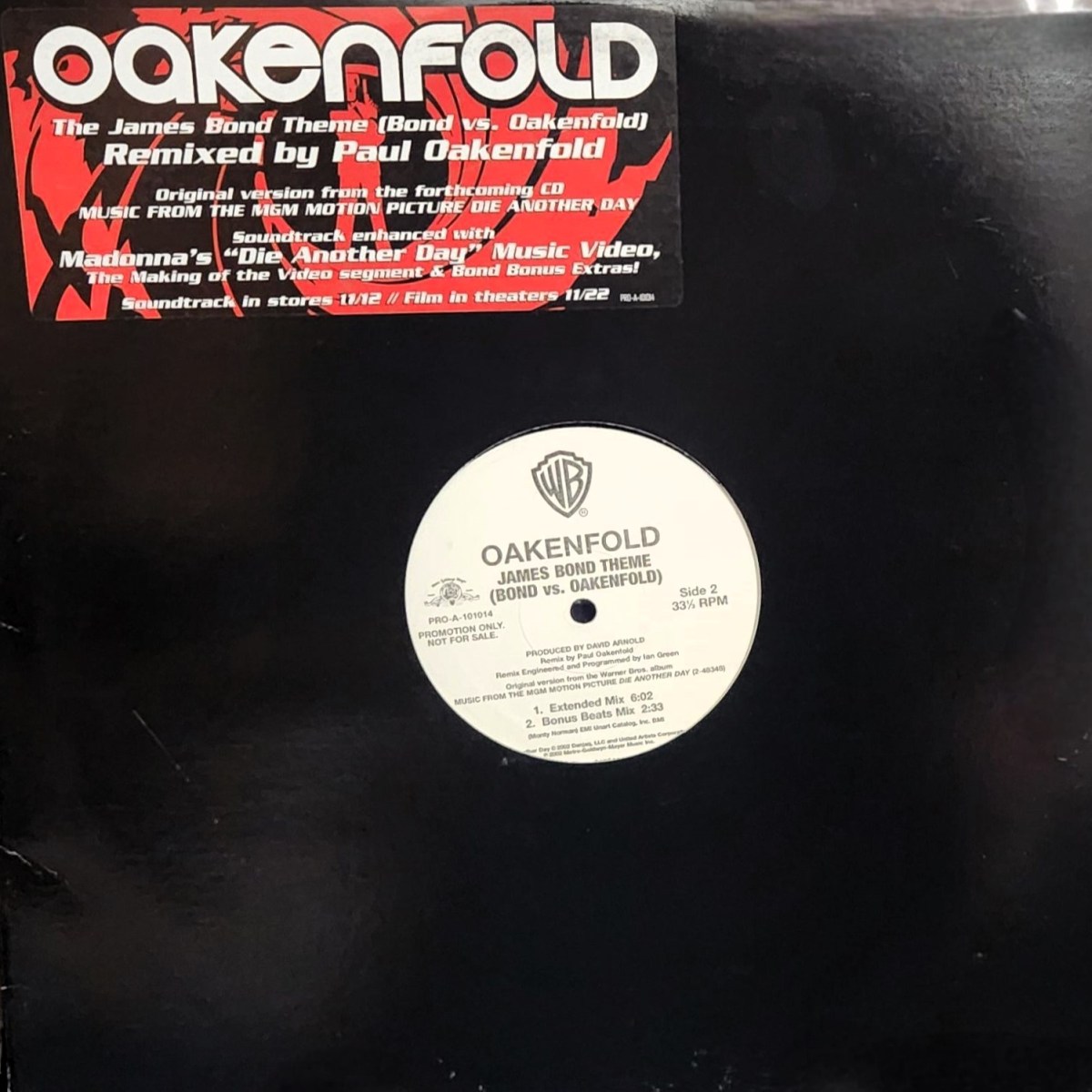 From the Archives: James Bond Theme (Bond vs.&nbsp;Oakenfold)