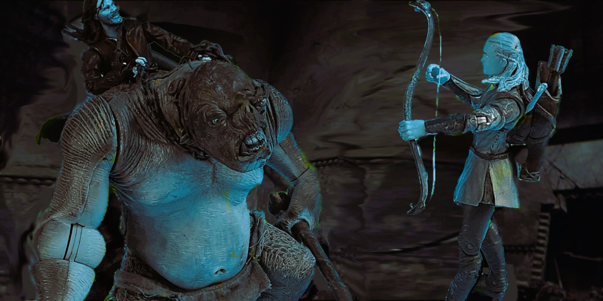 From the Archives: Legolas with Dagger Slashing and Arrow Launching&nbsp;Action