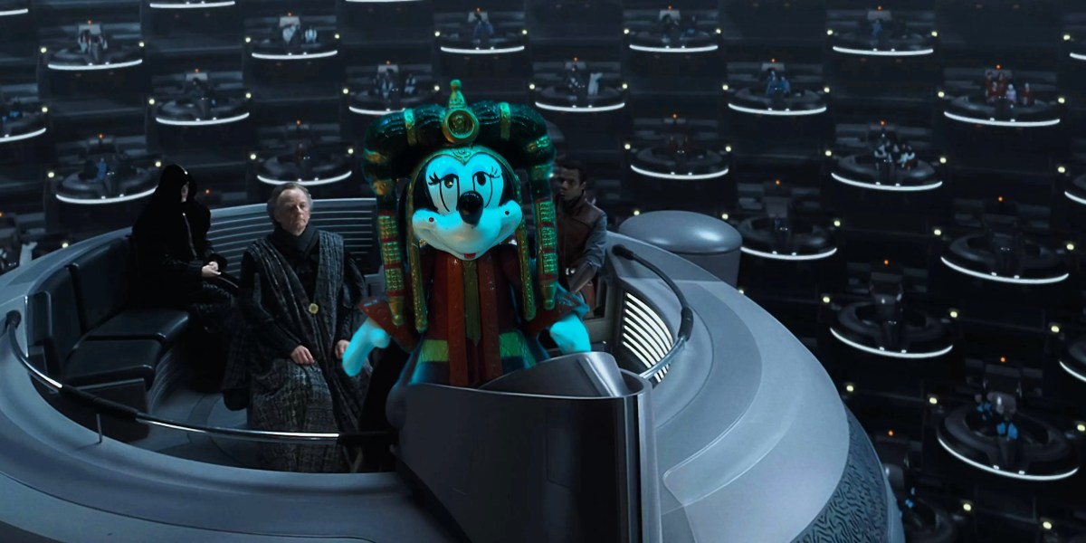 From the Archives: Minnie Mouse as Padme Amidala in Senate&nbsp;Gown